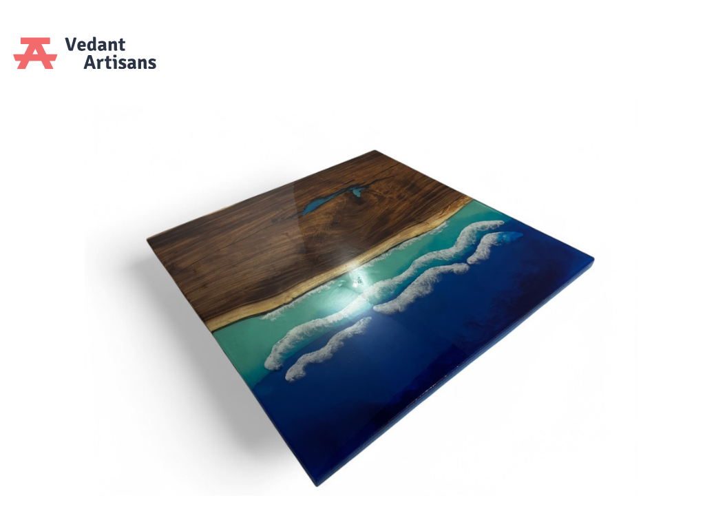 Oak Square Coffee Table - Buy Premium Design Online